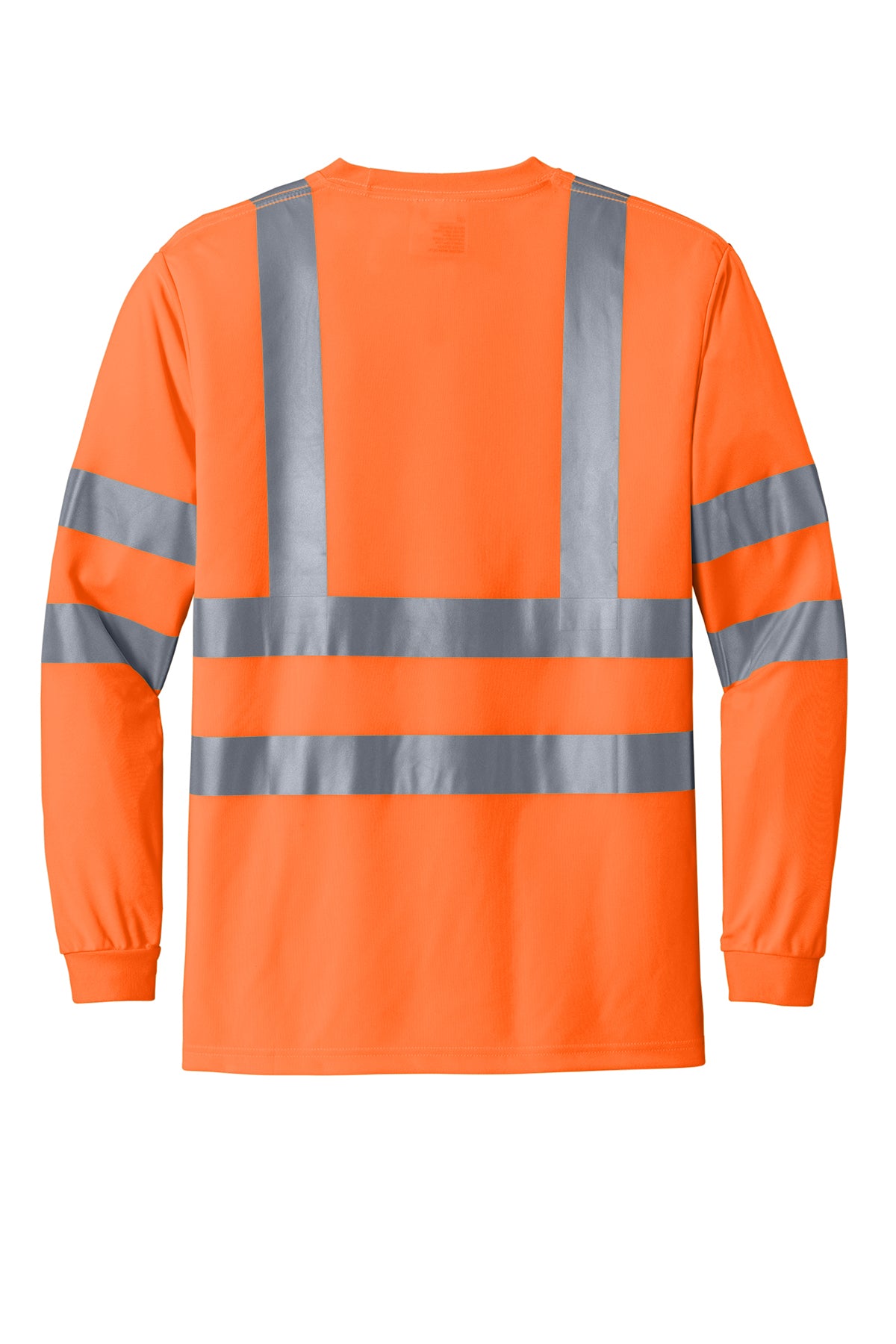 CornerStone® - ANSI 107 Class 3 Long Sleeve Snag-Resistant Reflective T-Shirt | CS409