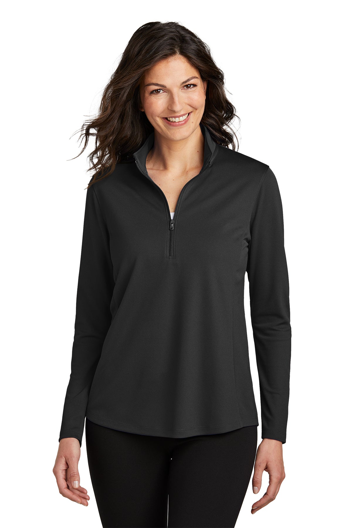 Port Authority® Women's Dry Zone® UV Micro-Mesh 1/4-Zip | LK112