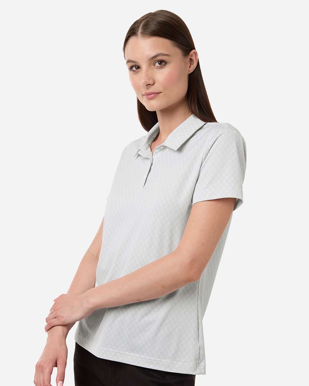 Adidas Women's 4-Way Stretch Printed Polo A717