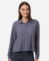 Adidas Women's Beyond Long Sleeve Loose Polo A1008