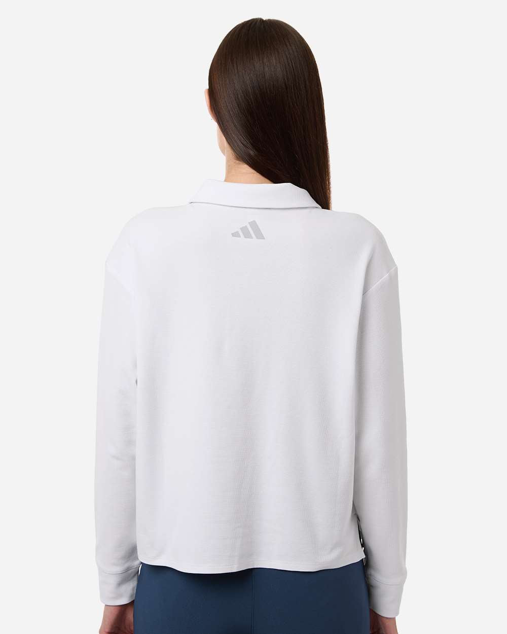 Adidas Women's Beyond Long Sleeve Loose Polo A1008