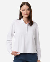 Adidas Women's Beyond Long Sleeve Loose Polo A1008