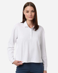 Adidas Women's Beyond Long Sleeve Loose Polo A1008