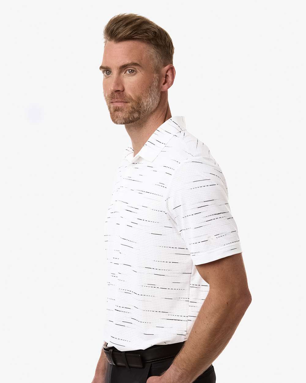 Adidas Men's Ultimate365 Mesh Glimmer Print Polo A2015