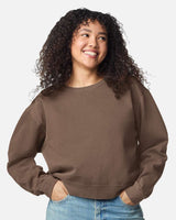 Comfort Colors Women's Garment-Dyed Mid-Length Crewneck Sweatshirt - 1566L