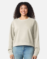 Comfort Colors Women's Garment-Dyed Mid-Length Crewneck Sweatshirt - 1566L