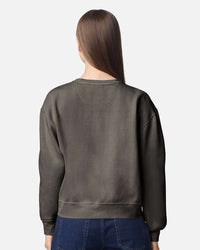 Comfort Colors Women's Garment-Dyed Mid-Length Crewneck Sweatshirt - 1566L