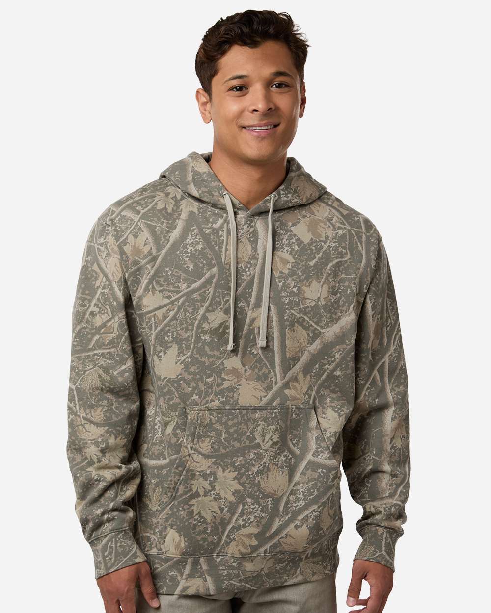 Independent Trading SS4500 Midweight Hoodie - Deadwood Tree Camo