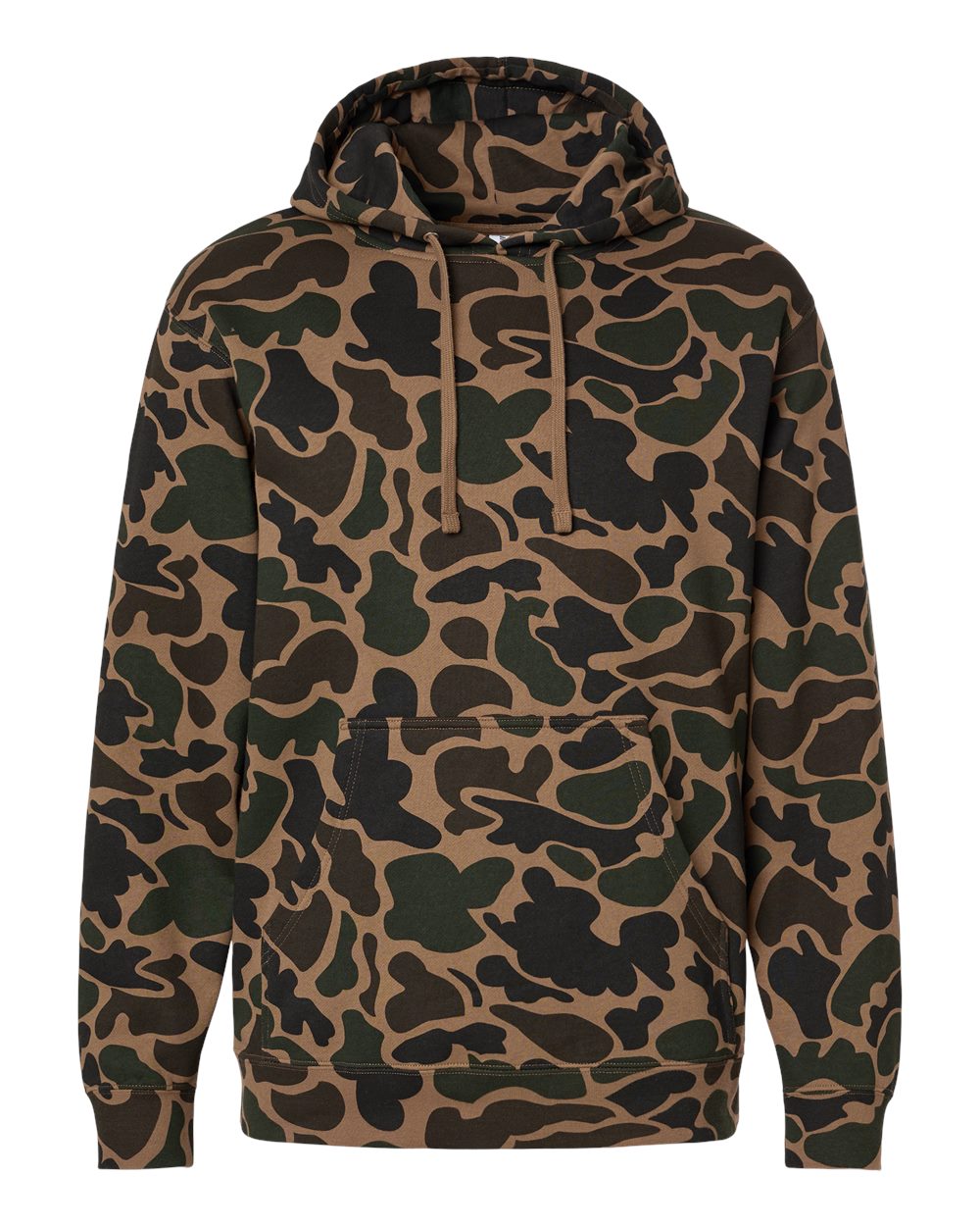 Independent Trading SS4500 Midweight Hoodie - Duck Camo