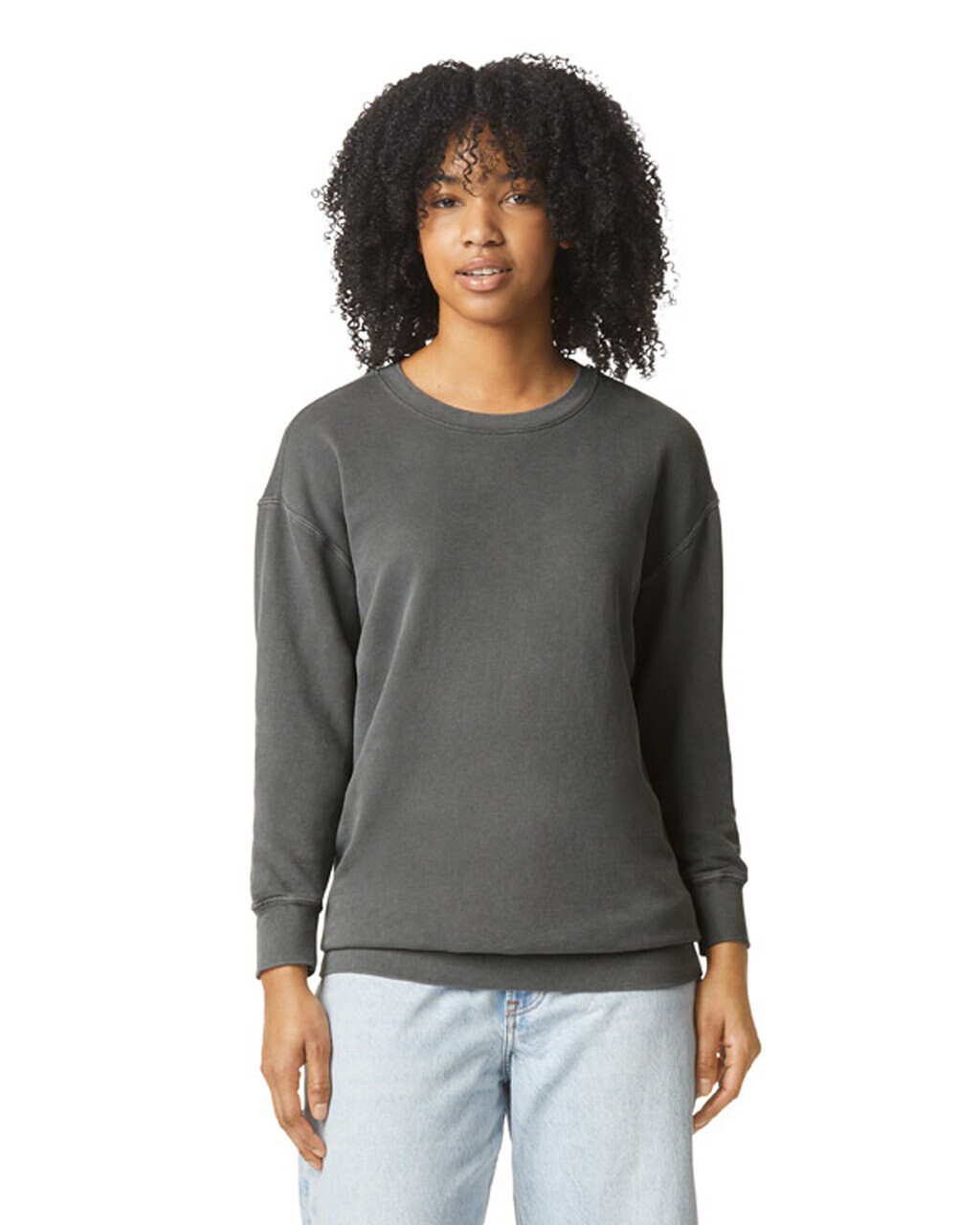 Comfort Colors Unisex Garment-Dyed Lightweight Fleece Crewneck Sweatshirt - 1466