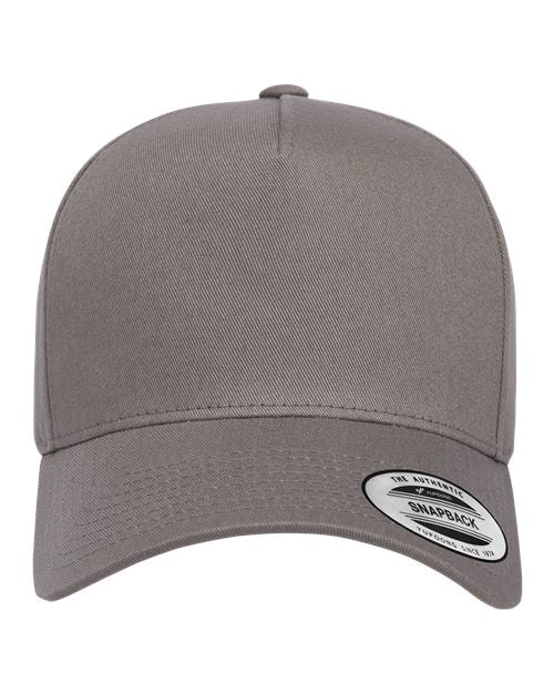 YP Classics® Retro Cotton Blend 5-Panel Snapback Cap 5079