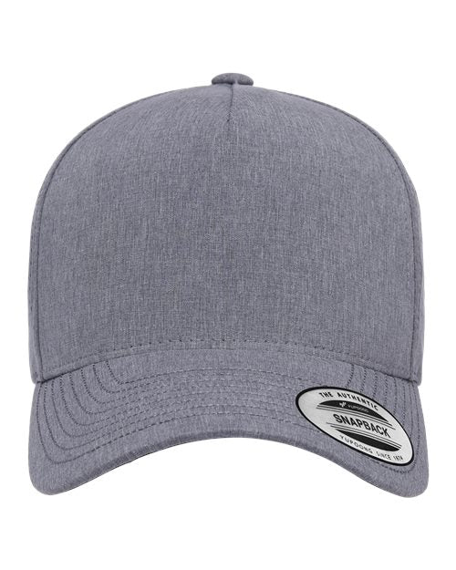 Yupoong Five-Panel Snapback with Perforated Cap 5389AP