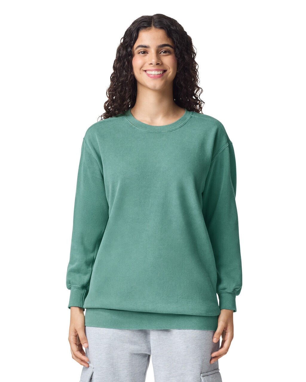Unisex Garment-Dyed Crewneck Sweatshirt