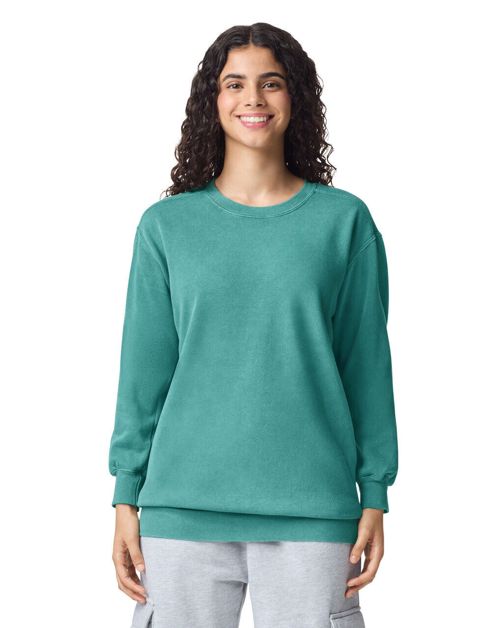 Unisex Garment-Dyed Crewneck Sweatshirt