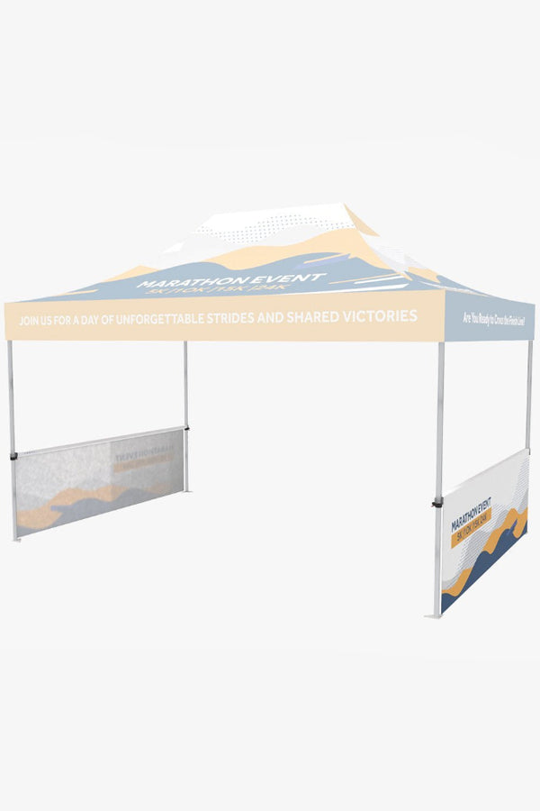 10×15 Tent Short-Side Half Walls