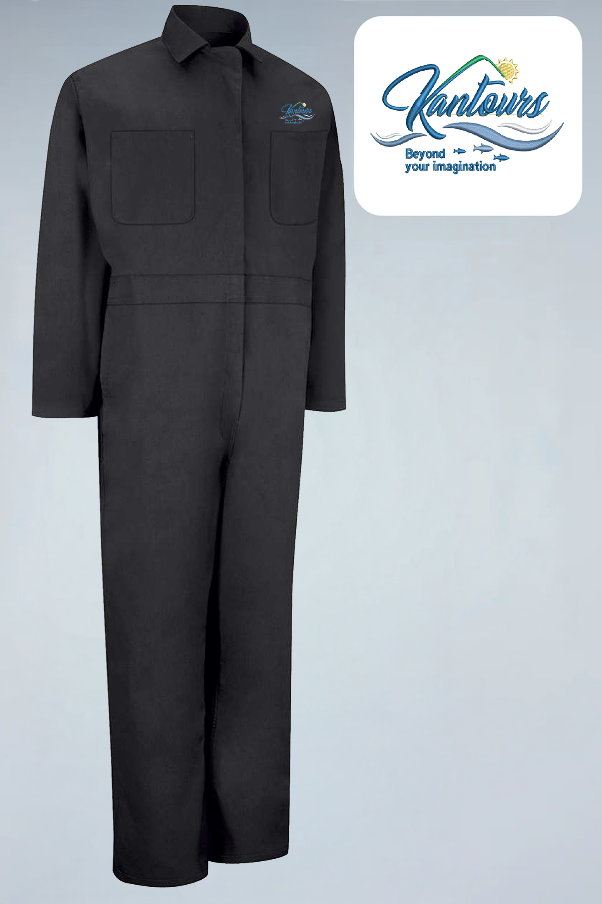 Kantours - Men's Twill Action Back Coverall