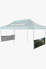 10×20 Tent Short-Side Half Walls