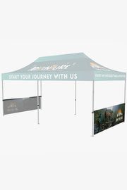 10×20 Tent Short-Side Half Walls
