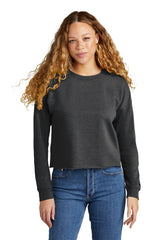 LNEA514 New Era® Women's Tri-Blend Fleece Crop Crew