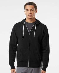 Independent Trading Co. Lightweight Full-Zip Hooded Sweatshirt | AFX90UNZ