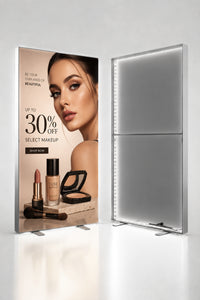 Premium SEG Light Box Display 40x80 Double Sided with LED Backlit