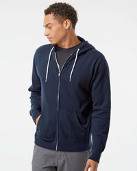 Independent Trading Co. Lightweight Full-Zip Hooded Sweatshirt | AFX90UNZ