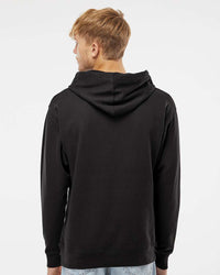 Independent Trading SS4500 Midweight Hoodie - Black back
