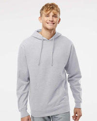 Independent Trading SS4500 Midweight Hoodie - Grey Heather