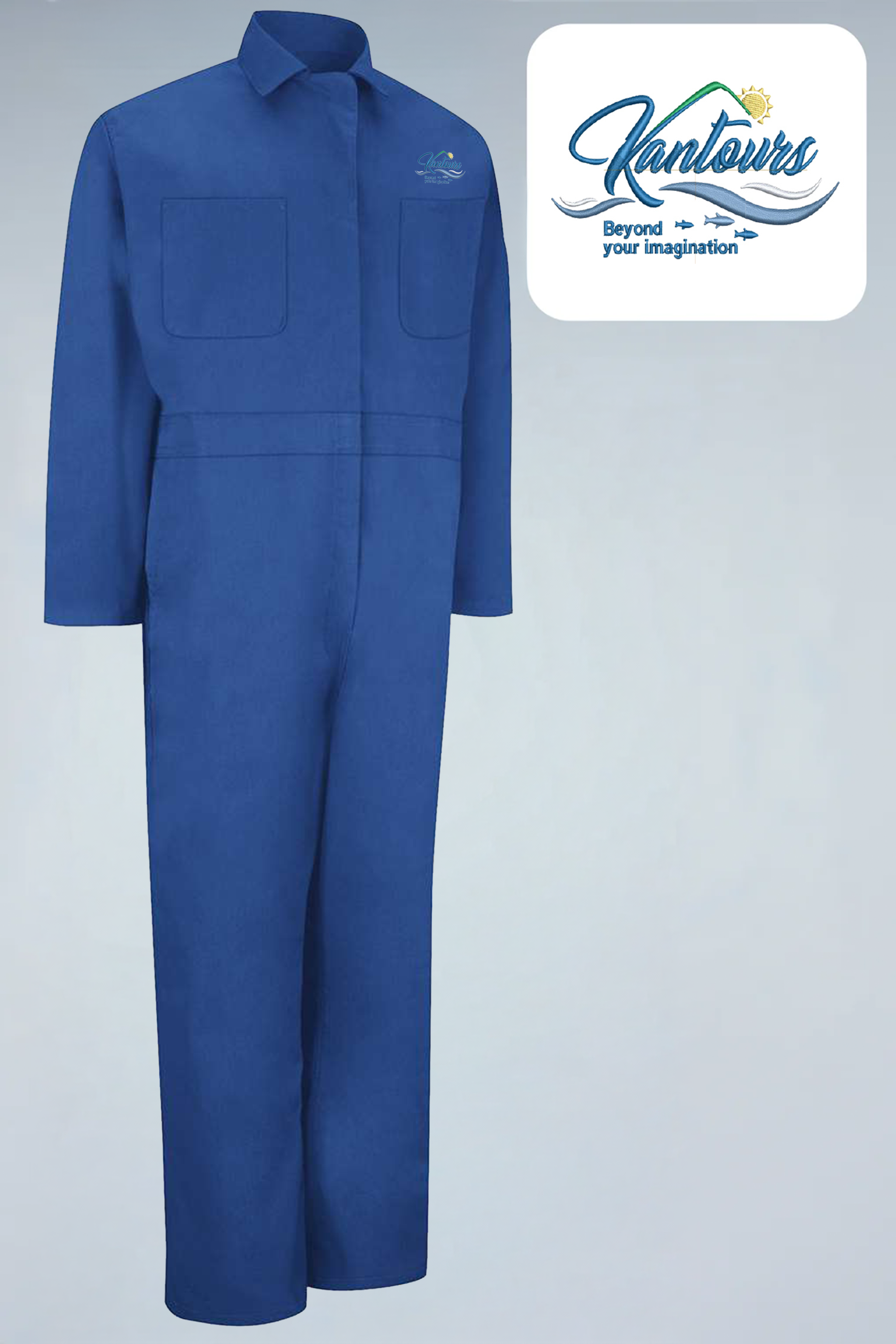 Kantours - Men's Twill Action Back Coverall