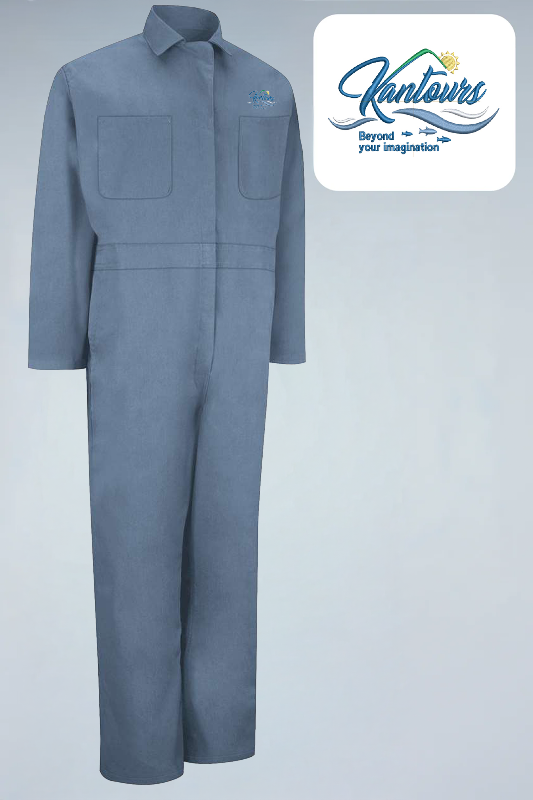 Kantours - Men's Twill Action Back Coverall