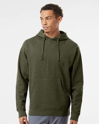 Independent Trading SS4500 Midweight Hoodie - Army Heather