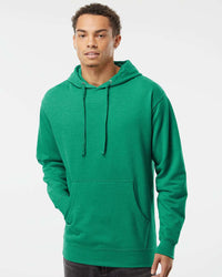 Independent Trading SS4500 Midweight Hoodie - Kelly Green Heather