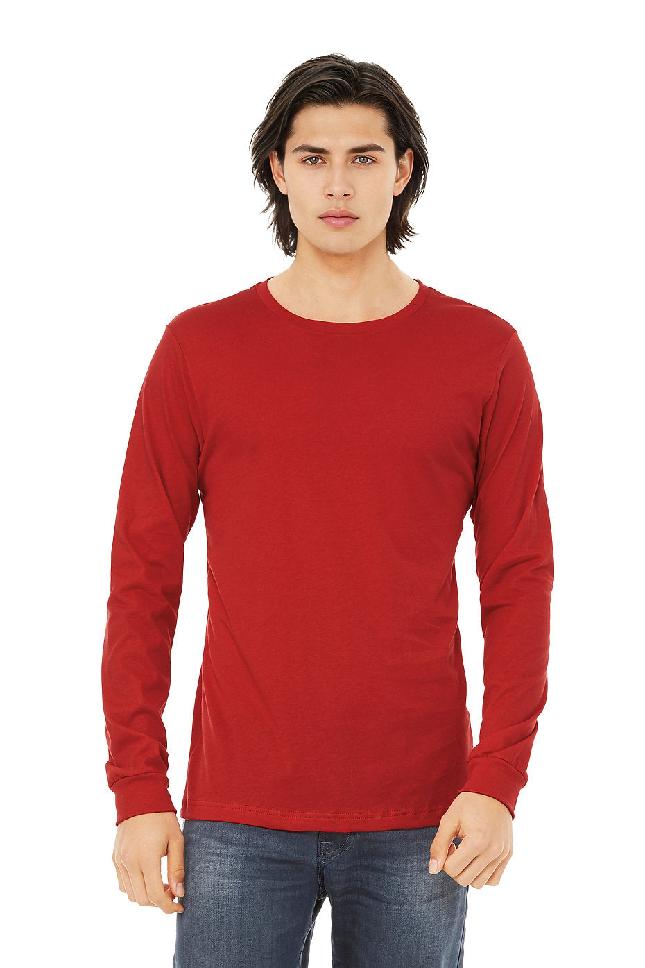 3501 Bella + Canvas Unisex Jersey Long-Sleeve T-Shirt