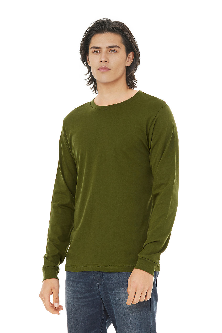 3501 Bella + Canvas Unisex Jersey Long-Sleeve T-Shirt