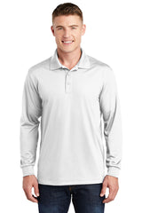Sport-Tek® Long Sleeve Micropique Sport-Wick® Polo | ST657