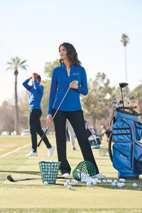 Port Authority® Women's Dry Zone® UV Micro-Mesh 1/4-Zip | LK112