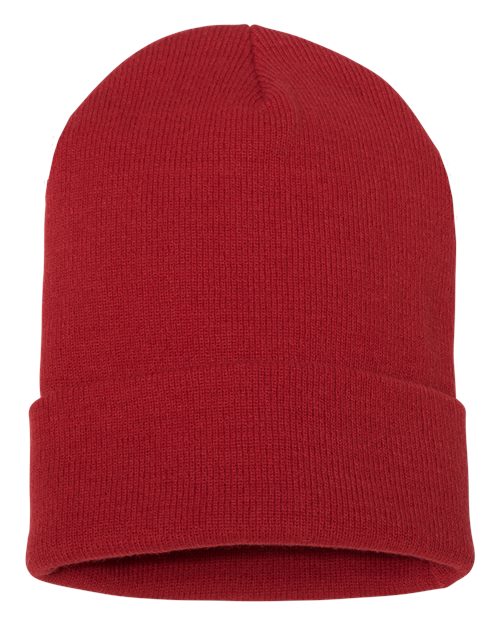 Yupoong Long Beanie with Cuff, Knit Cap - YP Classics® 1501KC