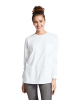 Unisex Garment-Dyed Heavyweight Long Sleeve Pocket T-Shirt