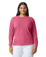 Unisex Garment-Dyed Heavyweight Long Sleeve Pocket T-Shirt