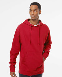 Independent Trading SS4500 Midweight Hoodie - Red
