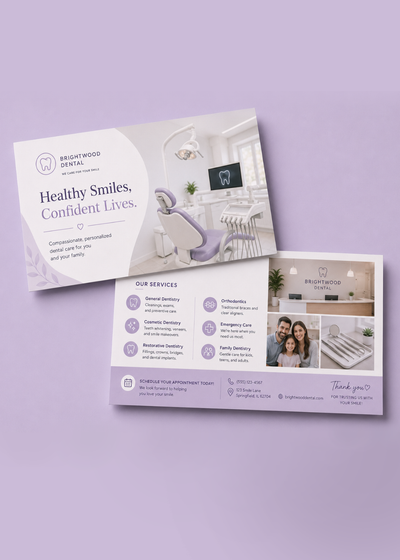 Standard Flat Postcards 8.5'' x 5.5''