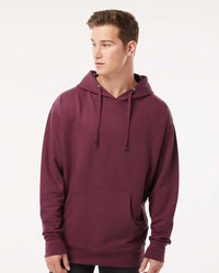 Independent Trading SS4500 Midweight Hoodie - Maroon