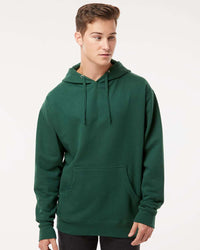 Independent Trading SS4500 Midweight Hoodie - Forest Green