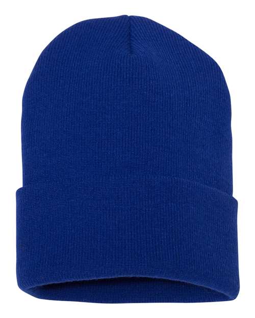 Yupoong Long Beanie with Cuff, Knit Cap - YP Classics® 1501KC