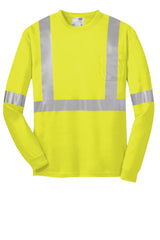 CornerStone® ANSI 107 Class 2 Long Sleeve Safety T-Shirt | CS401LS