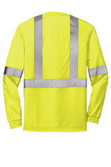 CornerStone® ANSI 107 Class 2 Long Sleeve Safety T-Shirt | CS401LS