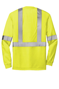 CornerStone® ANSI 107 Class 2 Long Sleeve Safety T-Shirt | CS401LS