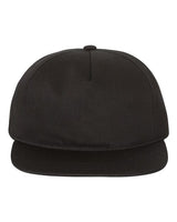 Yupoong Classics Lightly-Structured Five-Panel Snapback Cap 6502