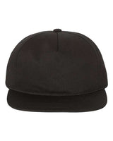 Yupoong Classics Lightly-Structured Five-Panel Snapback Cap 6502