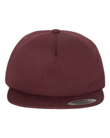 Yupoong Classics Lightly-Structured Five-Panel Snapback Cap 6502
